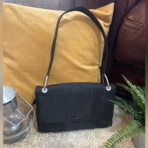 Vintage PRADA Classic Black Handbag